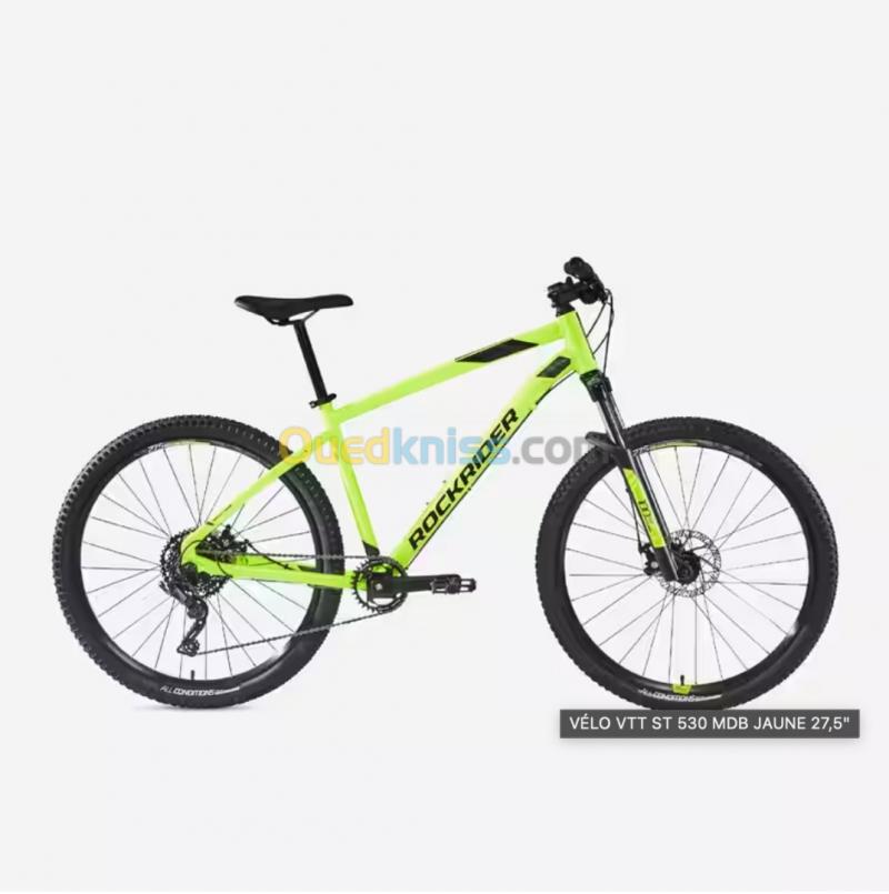 Vtt rockrider 520 jaune fluo sale